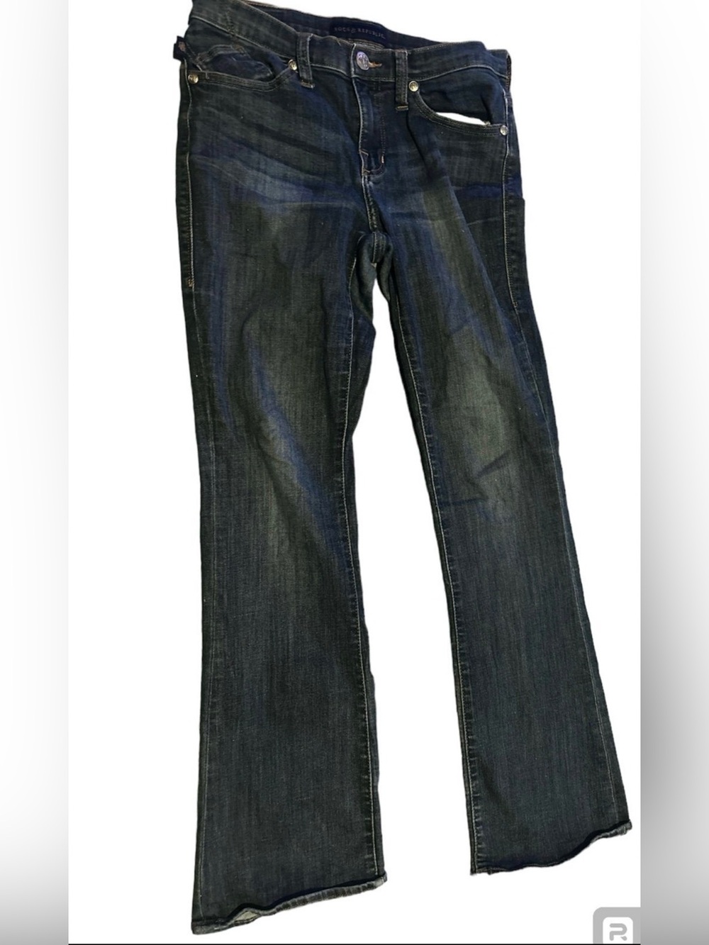 Rock & Republic Kasandra Bootcut Jeans Women's Size 10M Stretch Denim Y2K